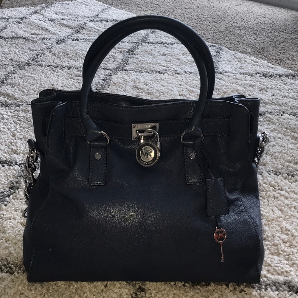 Michael Kors East West Hamilton Saffiano Satchel